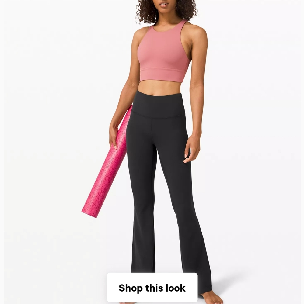 High rise groove pant